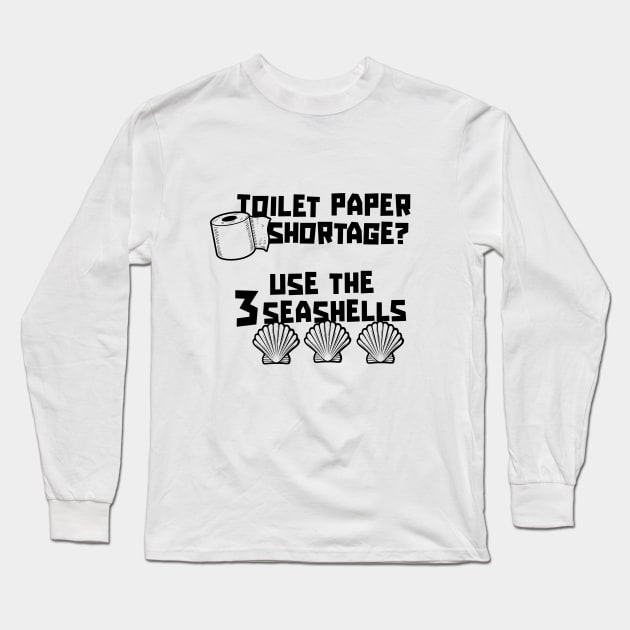 Use the 3 seashells Long Sleeve T-Shirt by JayHai